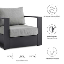 Load image into Gallery viewer, Tahoe 2-Piece Outdoor Patio Powder-Coated Aluminum Armchair Set by Modway