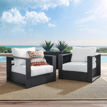Load image into Gallery viewer, Tahoe 2-Piece Outdoor Patio Powder-Coated Aluminum Armchair Set by Modway
