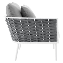 Load image into Gallery viewer, Stance Outdoor Patio Aluminum Small Sectional Sofa by Modway