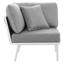 Load image into Gallery viewer, Stance Outdoor Patio Aluminum Small Sectional Sofa by Modway