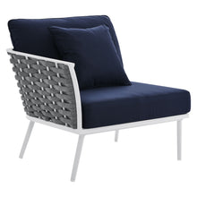 Load image into Gallery viewer, Stance Outdoor Patio Aluminum Small Sectional Sofa by Modway