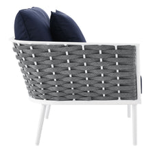 Load image into Gallery viewer, Stance Outdoor Patio Aluminum Large Sectional Sofa by Modway