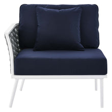 Load image into Gallery viewer, Stance 4 Piece Outdoor Patio Aluminum Sectional Sofa Set by Modway