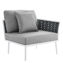 Load image into Gallery viewer, Stance 7 Piece Outdoor Patio Aluminum Sectional Sofa Set by Modway