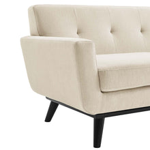 Load image into Gallery viewer, Engage Herringbone Fabric Loveseat by Modway