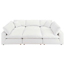 Load image into Gallery viewer, Commix 6-Piece Down Filled Overstuffed Sectional Sofa by Modway