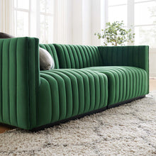 Load image into Gallery viewer, Conjure Channel Tufted Performance Velvet Loveseat by Modway