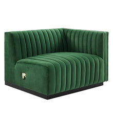 Load image into Gallery viewer, Conjure Channel Tufted Performance Velvet Loveseat by Modway