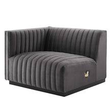 Load image into Gallery viewer, Conjure Channel Tufted Performance Velvet Loveseat by Modway
