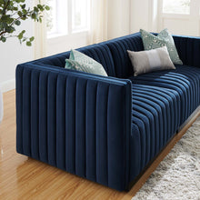 Load image into Gallery viewer, Conjure Channel Tufted Performance Velvet Loveseat by Modway