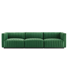 Load image into Gallery viewer, Conjure Channel Tufted Performance Velvet Sofa by Modway