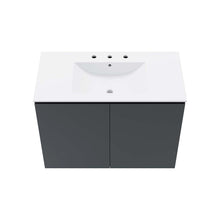 Load image into Gallery viewer, Bryn 36" Wall-Mount Bathroom Vanity by Modway