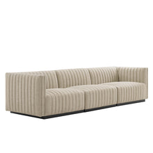 Load image into Gallery viewer, Conjure Channel Tufted Upholstered Fabric Sofa by Modway