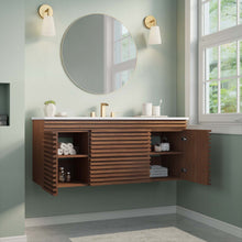 Load image into Gallery viewer, Render 48" Wall-Mount Bathroom Vanity by Modway