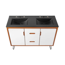 Load image into Gallery viewer, Energize 48" Double Sink Bathroom Vanity by Modway