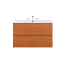 Load image into Gallery viewer, Scenic 36" Wall-Mount Bathroom Vanity by Modway