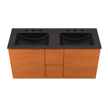 Load image into Gallery viewer, Scenic 48" Double Wall-Mount Bathroom Vanity by Modway