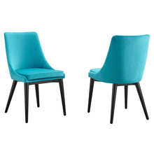 Load image into Gallery viewer, Viscount Accent Performance Velvet Dining Chairs Set of 2 by Modway
