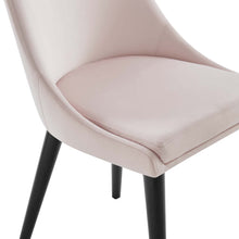 Load image into Gallery viewer, Viscount Accent Performance Velvet Dining Chairs Set of 2 by Modway
