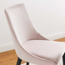 Load image into Gallery viewer, Viscount Accent Performance Velvet Dining Chairs Set of 2 by Modway