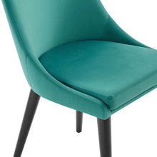 Load image into Gallery viewer, Viscount Accent Performance Velvet Dining Chairs Set of 2 by Modway