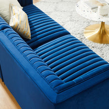 Load image into Gallery viewer, Sanguine Channel Tufted Performance Velvet Modular Sectional Sofa Loveseat by Modway