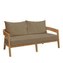 Load image into Gallery viewer, Brisbane 3-Piece Teak Wood Outdoor Patio Set by Modway