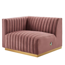 Load image into Gallery viewer, Conjure Channel Tufted Performance Velvet Loveseat by Modway