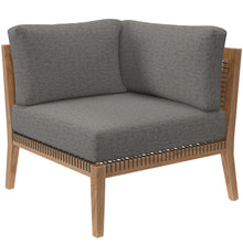 Load image into Gallery viewer, Clearwater Outdoor Patio Teak Wood Corner Chair by Modway