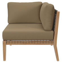 Load image into Gallery viewer, Clearwater Outdoor Patio Teak Wood Corner Chair by Modway
