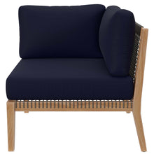Load image into Gallery viewer, Clearwater Outdoor Patio Teak Wood Corner Chair by Modway