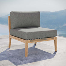 Load image into Gallery viewer, Clearwater Outdoor Patio Teak Wood Armless Chair by Modway