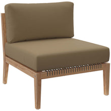 Load image into Gallery viewer, Clearwater Outdoor Patio Teak Wood Armless Chair by Modway