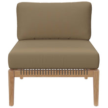 Load image into Gallery viewer, Clearwater Outdoor Patio Teak Wood Armless Chair by Modway