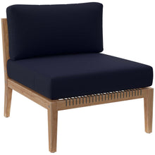 Load image into Gallery viewer, Clearwater Outdoor Patio Teak Wood Armless Chair by Modway