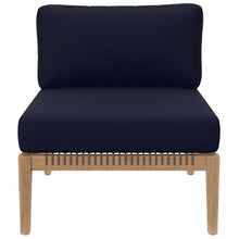 Load image into Gallery viewer, Clearwater Outdoor Patio Teak Wood Armless Chair by Modway