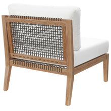 Load image into Gallery viewer, Clearwater Outdoor Patio Teak Wood Armless Chair by Modway