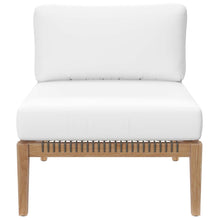 Load image into Gallery viewer, Clearwater Outdoor Patio Teak Wood Armless Chair by Modway