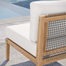Load image into Gallery viewer, Clearwater Outdoor Patio Teak Wood Armless Chair by Modway