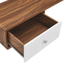 Load image into Gallery viewer, Transmit 55" Wall Mount Corner Wood Office Desk by Modway