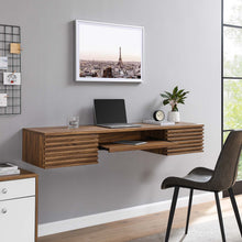 Load image into Gallery viewer, Render Wall Mount Wood Office Desk by Modway