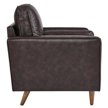 Load image into Gallery viewer, Valour Leather Armchair by Modway