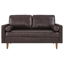 Load image into Gallery viewer, Valour Leather Loveseat by Modway