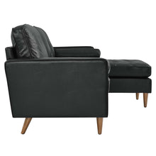 Load image into Gallery viewer, Valour 78" Leather Apartment Sectional Sofa by Modway