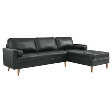 Load image into Gallery viewer, Valour 98" Leather Sectional Sofa by Modway
