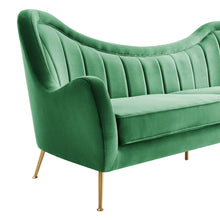 Load image into Gallery viewer, Cheshire Channel Tufted Performance Velvet Sofa by Modway