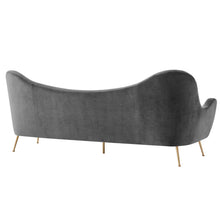 Load image into Gallery viewer, Cheshire Channel Tufted Performance Velvet Sofa by Modway