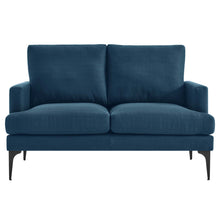 Load image into Gallery viewer, Evermore Upholstered Fabric Loveseat by Modway