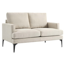 Load image into Gallery viewer, Evermore Upholstered Fabric Loveseat by Modway