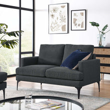 Load image into Gallery viewer, Evermore Upholstered Fabric Loveseat by Modway